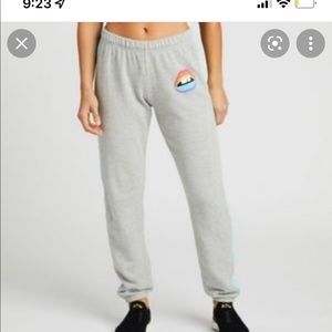 Lauren moshi sweatpants from soul cycle. Very cute and comfortable